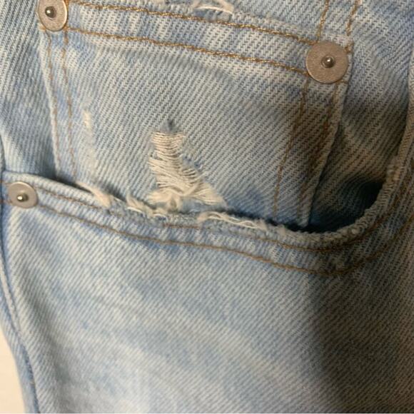 Madewell Full Length Straight Leg jeans high rise in Fitzgerald Wash size 27 - Picture 4 of 11